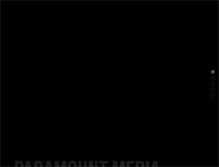 Tablet Screenshot of paramountmediagroup.com